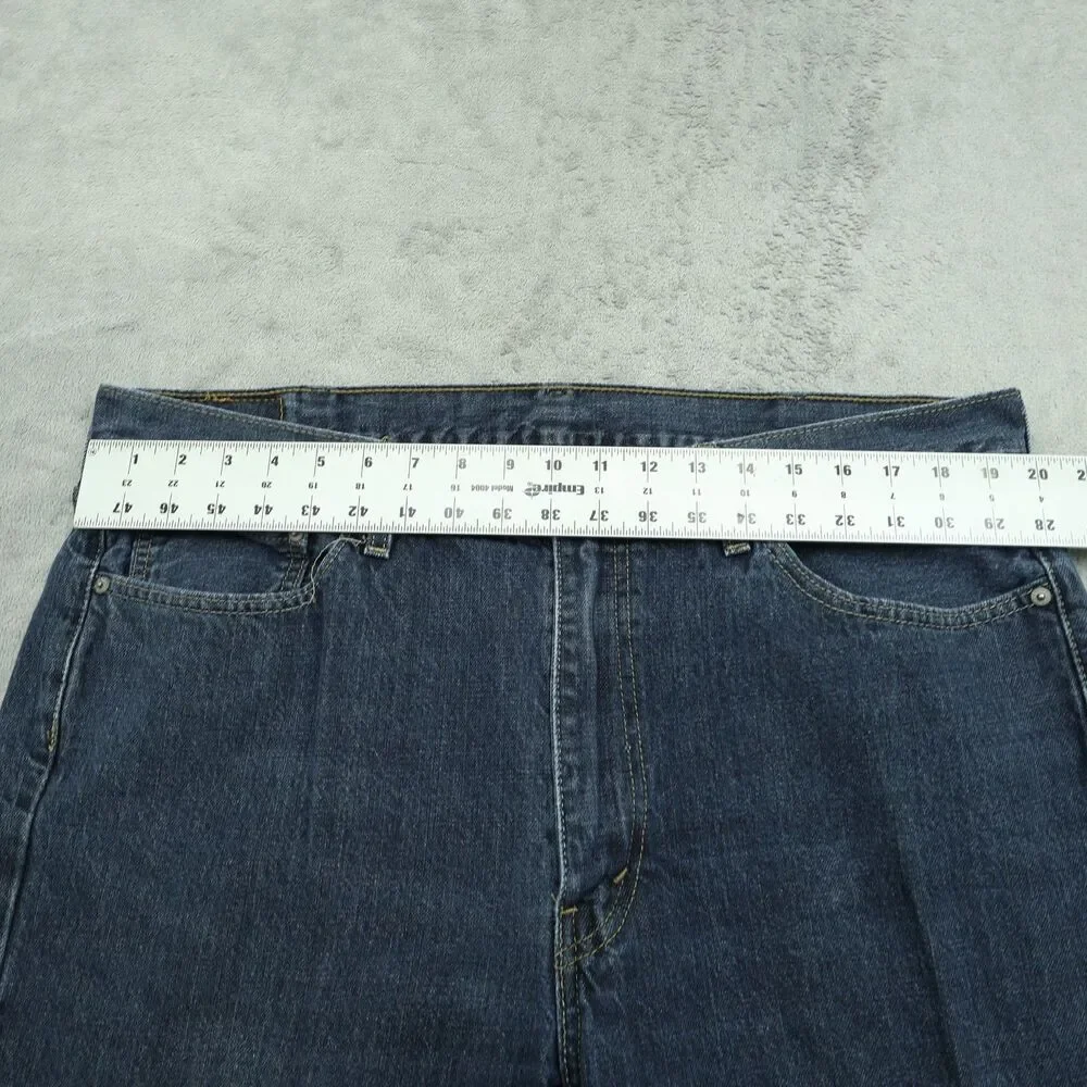 Levi's 514 Jeans Mens Size 40x32 Blue Straight Classic Fit Denim Medium Wash